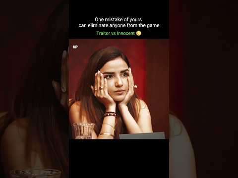 One Mistake Can😭Traitor OR Innocent? [4K] #TheTraitorsOnPrime #Shorts #Edit #karanjohar #karankundra