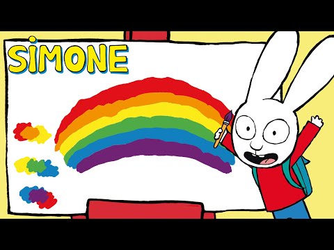 🍅 Rosso come il ketchup?! Gioca con i Colori! ❤️🌈 E impariamo tante altre cose con Simone! 🎨✨