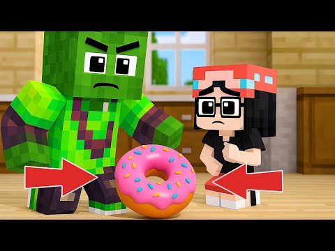 Two Zombie Brothers Lost Their Mother | Sad Minecraft Family Story