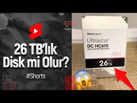 26 TB’lık disk mi olur? - Amerika’da gördük! 26 TB’lık disk mi olur? - Amerika’da gördük!