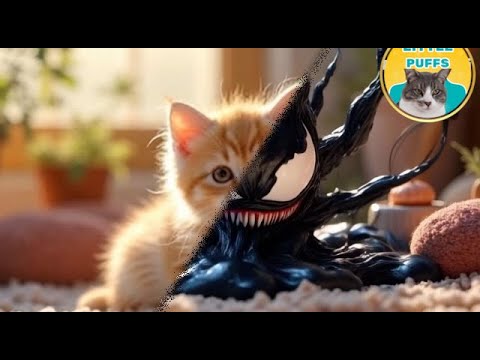 ¡Este Gatito se Convierte en una Versión FELINA de Venom!