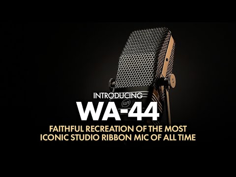 Introducing WA-44 | Accurate Recreation Of The Most Iconic Studio Ribbon Mic Of All Time