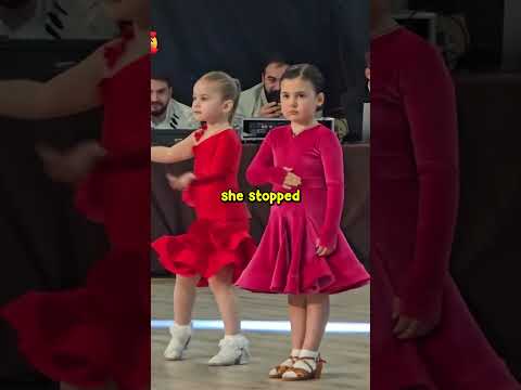 This Sweet Girlโs Dance Stoppage Has the Cutest Reason!