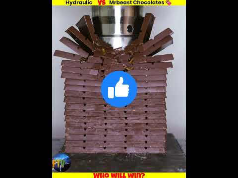 Hydraulic Press Vs Chocolates 🍫  Of Different Countries