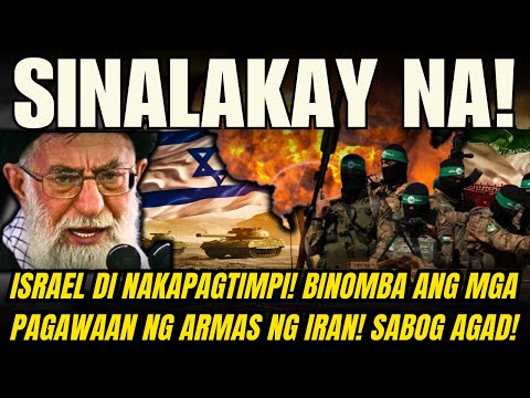 ISRAEL DI NAKAPAGTIMPI! BINOMBA ANG MGA PAGAWAAN NG ARMAS NG IRAN! SABOG AGAD! AIR DEFENSE WINASAK!