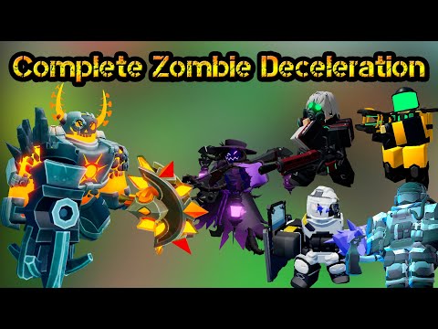 Complete Zombie Deceleration Roblox Tower Defense Simulator