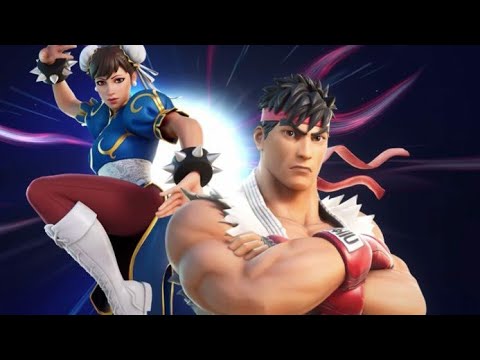 Nueva tienda de fortnite + Skins de street fighter