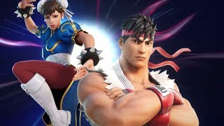 Nueva tienda de fortnite + Skins de street fighter