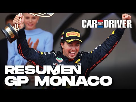 RESUMEN GP MÓNACO 2022 | Checho Pérez logra la victoria, Sainz P2, error Ferrari | Car and Driver F1