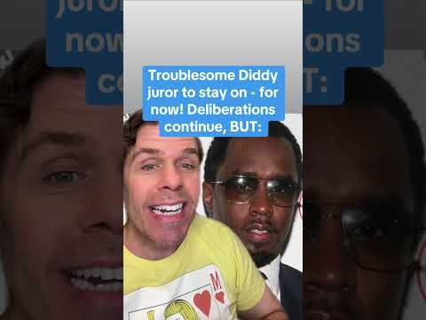 Troublesome Diddy Juror To Stay On - For Now! Deliberations Continue, BUT: