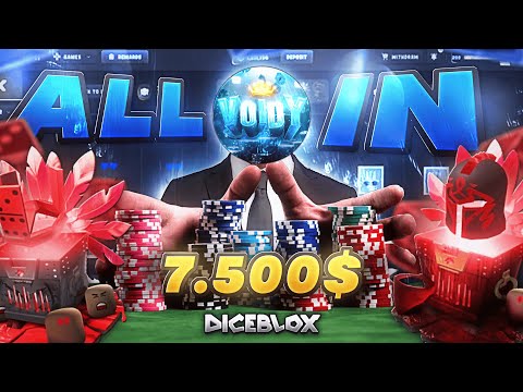 SO I DID A R$7,500 ALL IN AND THIS IS HOW IT WENT! (Diceblox)