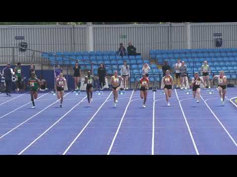 100m women A string National Athletics League at Sports City Manchester 4th June 2022