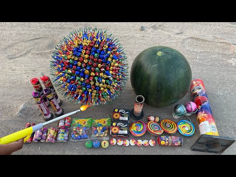 EXPERIMENT NYUMET MERCON TELUR DINO PRETEK VS SEMANGKA!!! Lihat Reaksinya