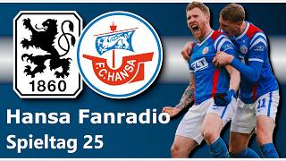 Fehlentscheidung entscheidet Duell! | 1860 München 1:0 Hansa Rostock | Spieltag 25 | Fanradio | RFK