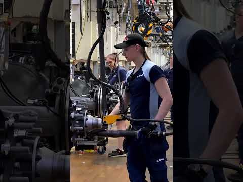 Inside Scania Powertrain Factory 🤯 Engines & Gearboxes Built Fast!