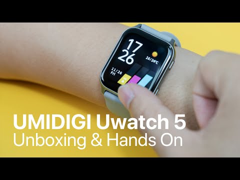 UMIDIGI Uwatch5 Unboxing & Hands On - Stay Young, Keep Moving