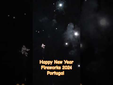 Happy New Year Fireworks 2024 Portugal #Fireworks #happynewyear2024 #subscribe #portugal