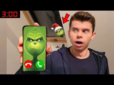 NIGDY NIE ODBIERAJ TELEFONU OD GRINCH o 3 W NOCY w PRAWDZIWYM ŻYCIU!