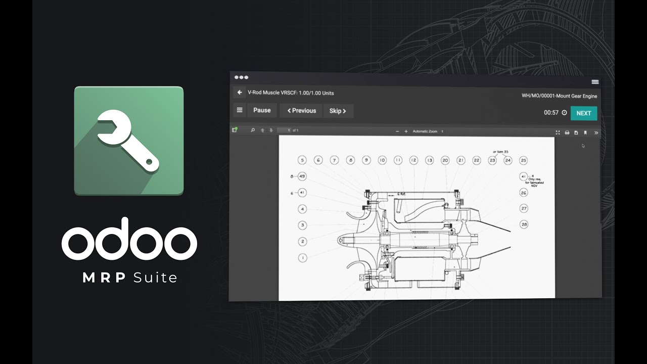 Odoo MRP - Manufacturing Reinvented | 3/23/2021

Manage your whole Manufacturing process with Odoo, a modern solution to an old problem. No more time-clocking, real-time ...