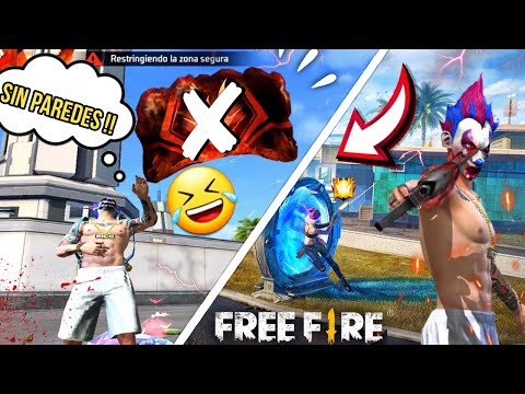 JUGANDO FREE FIRE PERO SI USO UNA PARED SE TERMINA EL VIDEO 🤣!! * FINAL INESPERADO *
