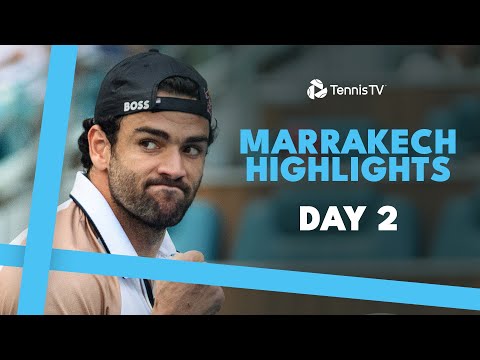 Berrettini, Wawrinka & Goffin All Feature! | Marrakech 2024 Day 2 Highlights