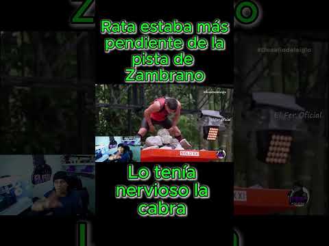 Rata estaba más pendiente de la pista de Zambrano, Lo tenía nervioso la cabra