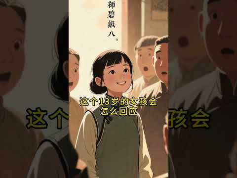 被退婚的13岁女孩说了什么 #人物傳記 #愛情#女性独立
