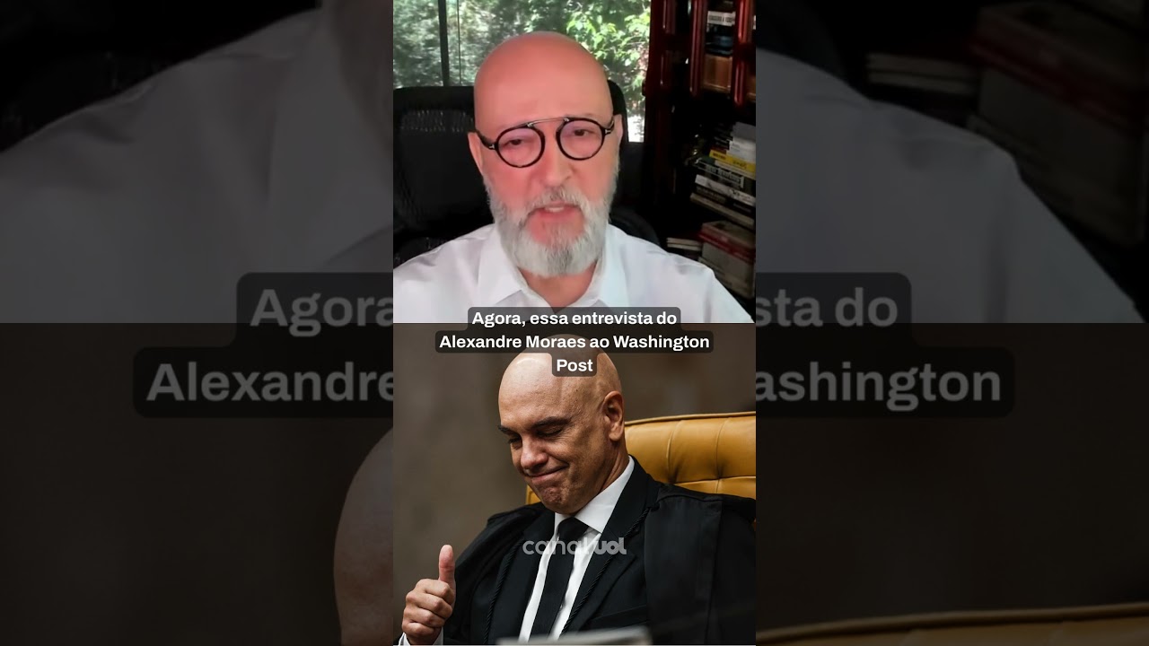 Entrevista de Moraes ao Washington Post é para Trump ler e família Bolsonaro chorar diz Josias