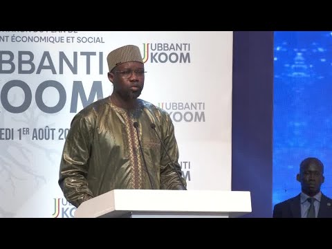 YouTube video thumbnail: Senegal Unveils its Plan for Economic Recovery, Avoiding Debt