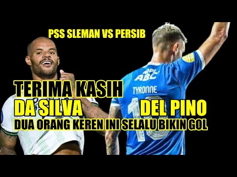 VIDEO REAKSI DAVID DA SILVA & TYRONNE DEL PINO TERIMA KASIH YA | PSS SLEMAN VS PERSIB