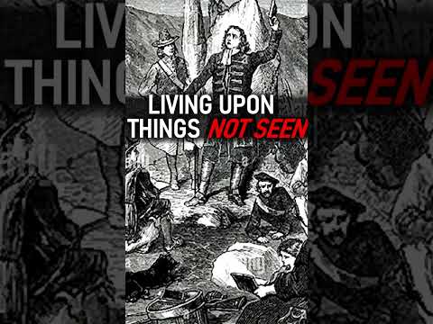 Living Upon Things Not Seen - Scottish Covenanter Michael Bruce Sermon #shorts #christianshorts #God