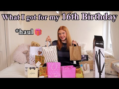 What I got for my 16th BIRTHDAY *haul | Ruby Rose UK