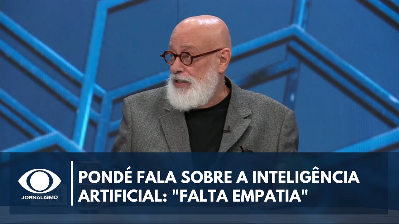 Luiz Felipe Pondé fala sobre a Inteligência Artificial: “Falta empatia” | Canal Livre