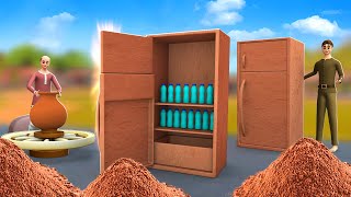ಮಣ್ಣಿನ ಫ್ರಿಜ್ - Clay Fridge Story | ಕನ್ನಡ ಕಥೆಗಳು | 3D Animated Kannada Moral Stories | Maa Maa TV
