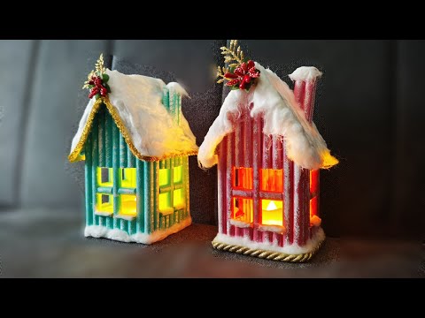 How To Make The Cutest Mini Paper House From Scratch!