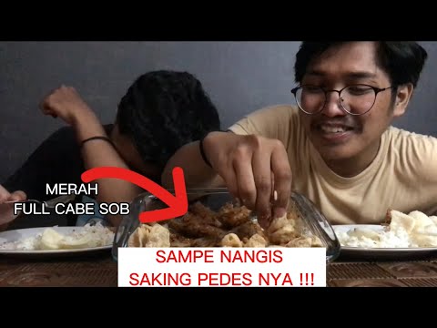 MUKBANG CEKER+BASRENG MERCON YANG BIKIN MULUT TERBAKAR !!!