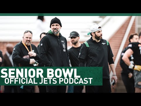 An Inside Look At Senior Bowl with DC Jeff Ulbrich | The Official Jets Podcast | New York Jets | NFL video clip 
