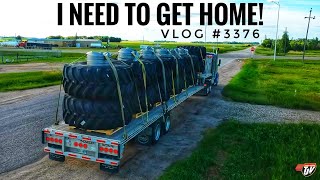 I NEED TO GET HOME! | My Trucking Life | Vlog #3376