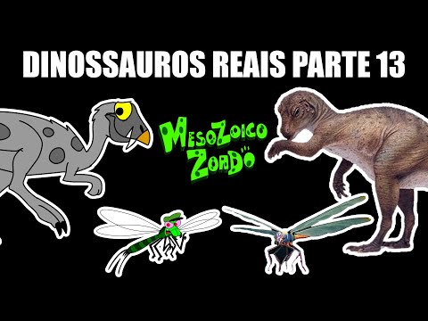 Os dinossauros REAIS do Mesozoico Zoado PARTE 13 (BASTIDORES DO MESOZOICO ZOADO) #dinossauros