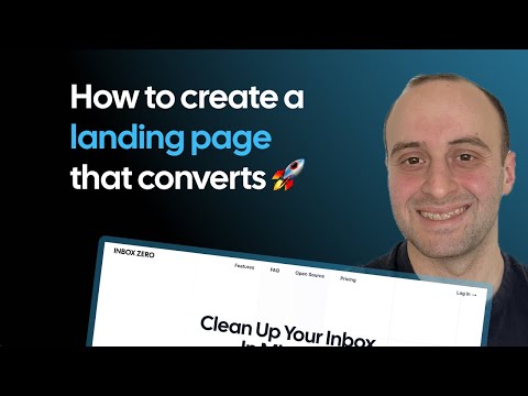 How to create a landing page that converts