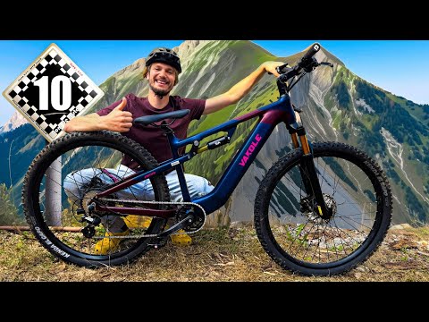 Descendre une piste noire avec ce vélo électrique C'est possible ?