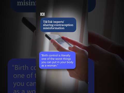 How TikTok content is spreading contraception misinformation | ABC NEWS