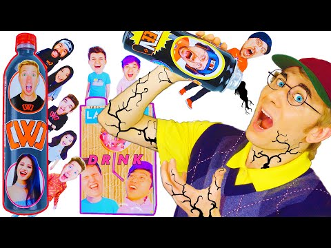 Drinking YouTubers FGTeeV, Chad Wild Clay, LankyBox DIY Drinks