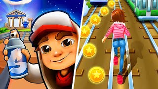 Subway Surfers VS Subway Princess Runner, Subway Surfers New Update Greece, Subway Surfers Gameplay