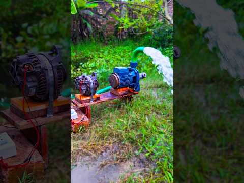 Unveiling the Secrets: Self Running Dynamo Free Energy Water Pump Without Electricity //#reels