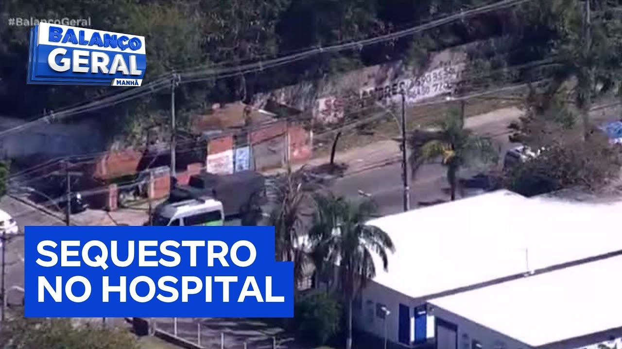 Bandidos invadem unidade de saúde no Rio e sequestram pacientes que seriam de facção rival