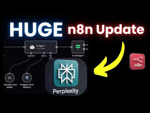 n8n Just Made AI Agents 10x Smarter: NEW Perplexity Node