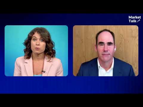 YouTube video thumbnail: Market Talk: US 'Faces a Kind of Stagflation' From Tariff Impact