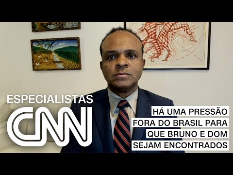 Pestana: Há uma pressão fora do Brasil para que Bruno e Dom sejam encontrados | ESPECIALISTA CNN