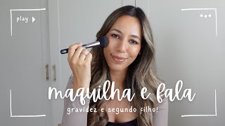 Maquilha & Fala: Final de gravidez, anemia, viagens e 2º filho! |Bárbara Corby